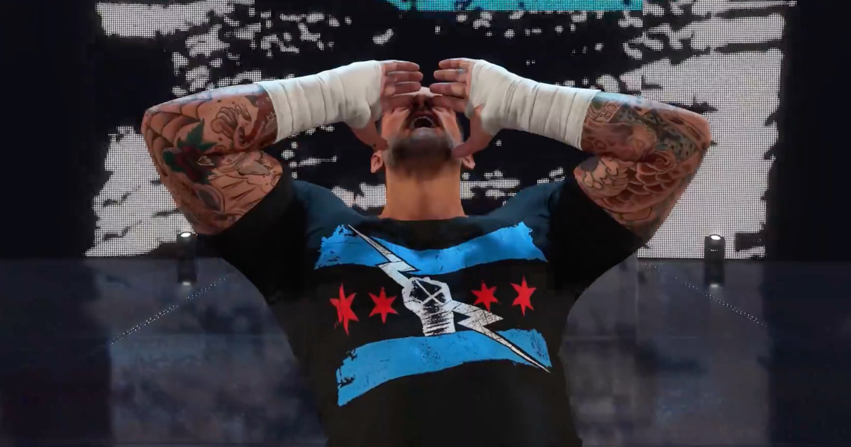 CM Punk is back in WWE 2K24