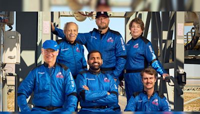 1st Indian Goes To Space As Tourist On Jeff Bezos' Blue Origin Flight