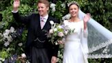 The four hidden details in Olivia Henson's wedding outfit you may have missed