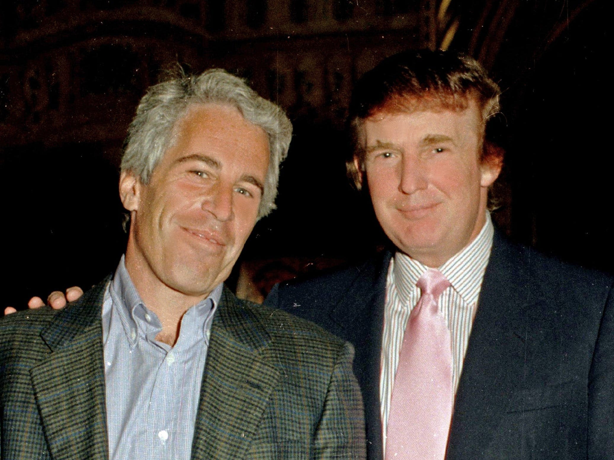 Trump spent the weekend flying around America on a plane previously owned by Jeffrey Epstein