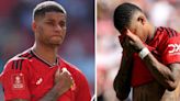 Marcus Rashford issues emotional statement on tears after Man Utd won FA Cup