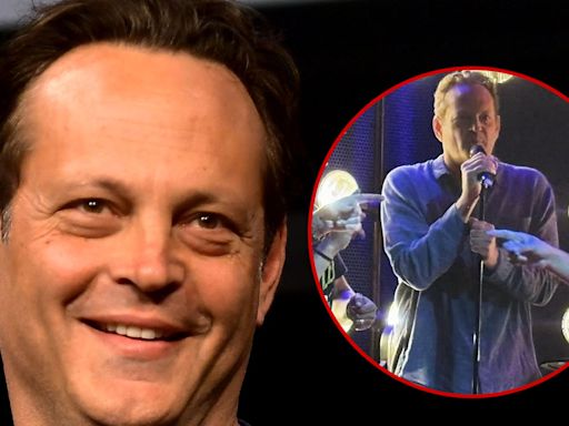 Vince Vaughn Takes Stage at Las Vegas Bar, Jams to Country Songs