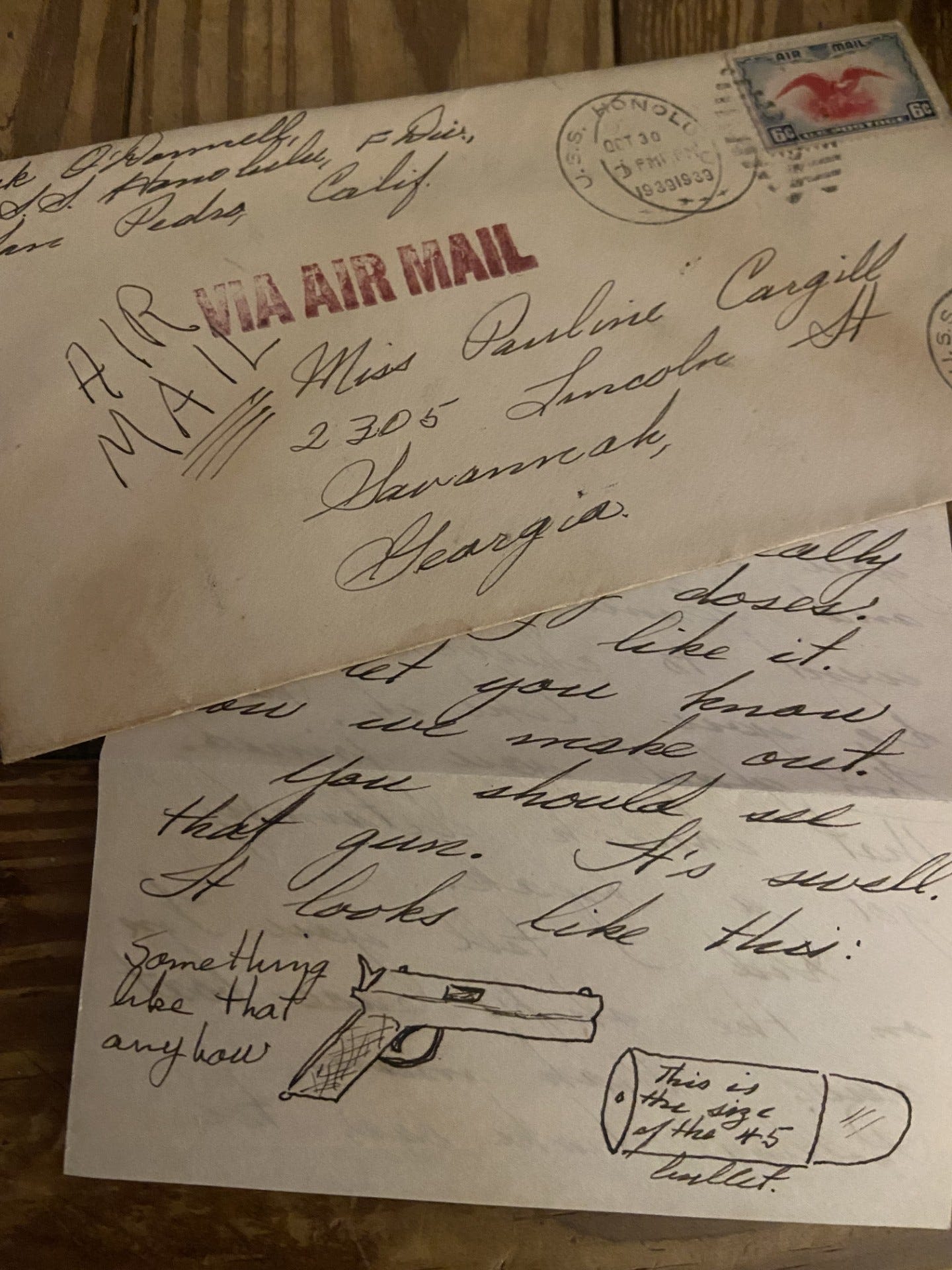 Mother's boxes held letters home from U.S. Navy seaman on cusp of World War II
