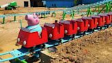 First rides installed at Peppa Pig Theme Park in North Richland Hills