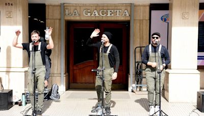 La Guitarreada le puso fiesta al viernes en la peatonal Mendoza