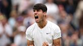 Wimbledon 2024: Carlos Alcaraz survives huge scare to beat Frances Tiafoe in five-set epic on Centre Court