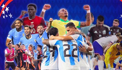 Cómo les fue a Conmebol y Concacaf en la fase de grupos de la Copa América 2024