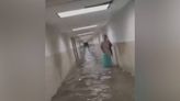 Lluvias en Tamaulipas provocan inundación en hospital del IMSS de Ciudad Madero