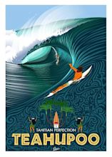 Teahupo'o, tahiti | Art du surf, Poster surf, Dessin surf