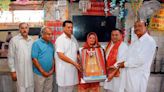 Himachal Dy Speaker visits Bhalei Mata Temple