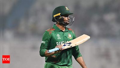 Shakib Al Hasan included in Najmul Shanto-led Bangladesh squad for T20 World Cup | Cricket News - Times of India
