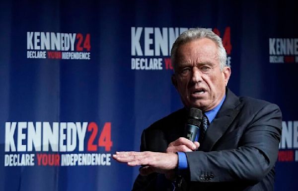 Robert F. Kennedy Jr. says he has qualified for California's presidential ballot