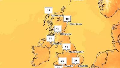Met Office predictions for summer heatwave as weekend weather forecast offers hope
