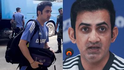 Gautam Gambhir Flaunts His Love For KKR As India Coach Carries Special Bag In First Training Session- WATCH