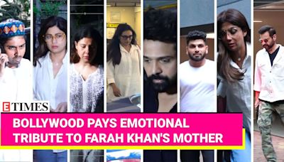 Shilpa Shetty, Rani Mukerji, Sanjay Kapoor... Bollywood Mourns Farah Khan's Mother Menaka Irani