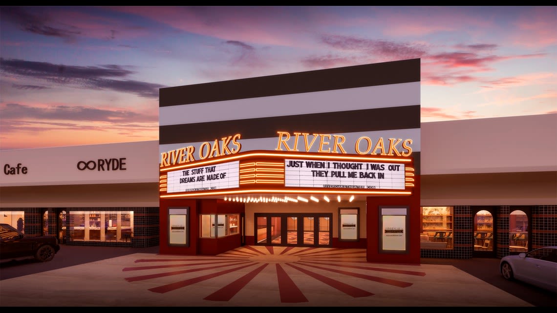 Coming attraction: Historic River Oaks Theatre will reopen soon