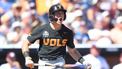 Tennessee's Dylan Dreiling taken in second round by Texas Rangers in 2024 MLB Draft