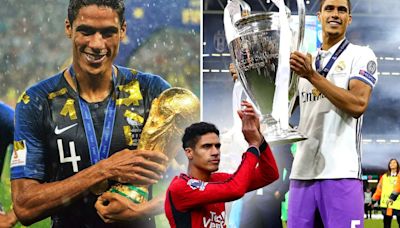 Former Man Utd star Raphael Varane retires aged 31 and rips up contract