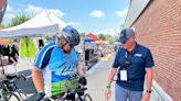 RAGBRAI director celebrates first half of route: 'Past Wednesday, it's all downhill.'