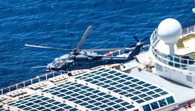 Carnival Cruise passengers airlifted by Air Force in dramatic rescue