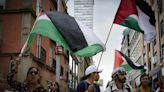 Registrados disturbios en una protesta propalestina en los alrededores de la Embajada de Israel en México