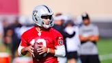 Jimmy Garoppolo finally takes practice field for the Raiders