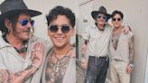 Tunden a Nodal por fotos con Johnny Depp: "hay niveles, no se parecen"