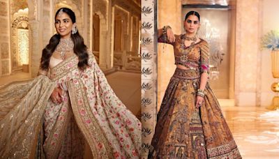 In Pics: All of Isha Ambani’s jaw-dropping, expensive looks from Anant Ambani-Radhika Merchant’s wedding