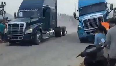 Tras tragedia por arrancones de tráileres, municipio de Hidalgo se 'lava las manos'