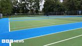 Leicester park tennis courts reopen after revamp