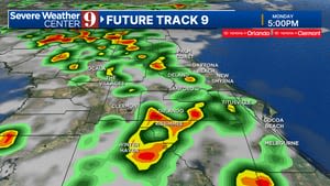 Dangerous heat with a chance for afternoon storms Monday