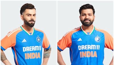 Rohit Sharma, Virat Kohli WEAR India's New T20 WC 2024 Jersey; PICS go VIRAL