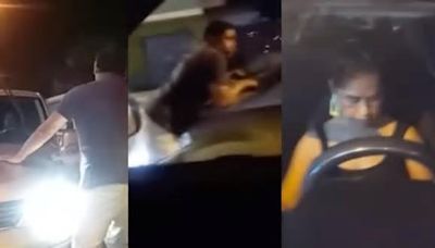 Comas: mujer que conducía auto del Mininter chocó contra taxi y se dio a la fuga | VIDEO