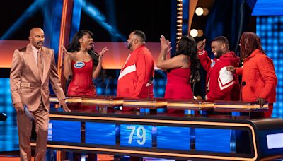 Megan Thee Stallion’s Spicy ‘Celebrity Family Feud’ Answer Had a Shocked Steve Harvey Looking For a Lifeline