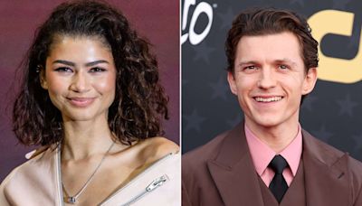 Zendaya Supports Tom Holland with Flowers as He Performs Final 'Romeo & Juliet' Show in London