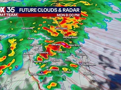 Orlando weather: Potential for severe weather on the rise Monday evening