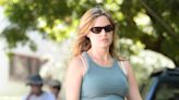 Pregnant Georgia May Jagger showcases her blossoming bump