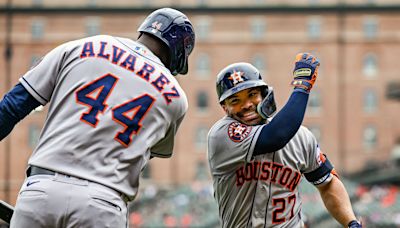 Astros trio on pace to make All-Star Game as early votes roll in