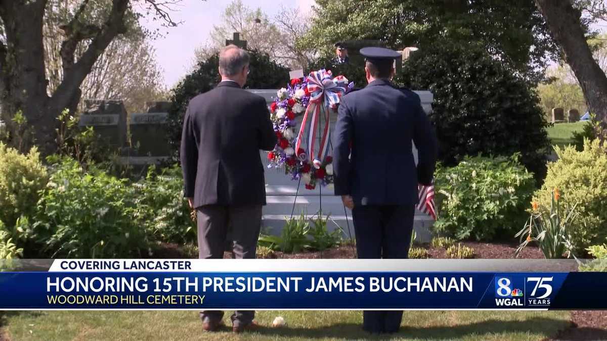 James Buchanan honored on his birthday