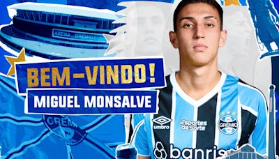 Miguel Monsalve deja el DIM y es nuevo jugador de Gremio