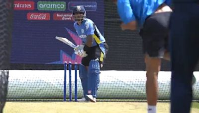 T20 World Cup 2024: Team India undergoes rigorous practice session ahead of warm match vs Bangladesh | WATCH