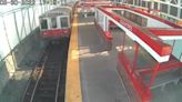 WATCH: Video shows runaway Red Line train rolling through MBTA station