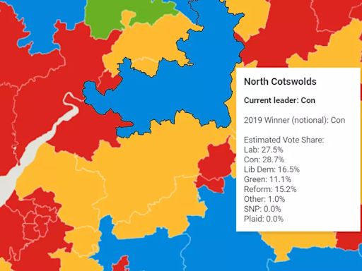 State of play in Gloucestershire on the eve of the general election as Tory MPs face wipeout