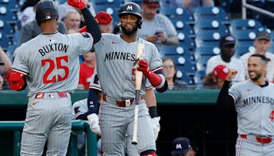 Byron Buxton hits 2 HRs as Twins rout Nationals to end skid