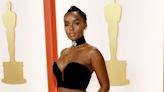 Janelle Monáe's Custom Vera Wang Gown Adds a Pop of Brightness to the 2023 Oscars Red Carpet