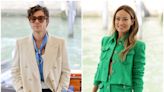 Olivia Wilde and Harry Styles attend photocall for Don’t Worry Darling at Venice Film Festival