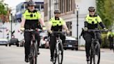 PHOTOS: Sgt. Kevin Bowers of the Winston-Salem Police Downtown Bike Patrol retires