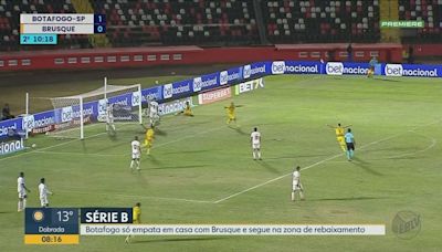 Gomes destaca torcida mesmo com empate do Botafogo-SP: “Primeira vez que não fui xingado”