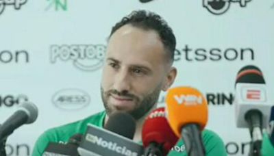 David Ospina no se achicó en presentación con Nacional: "Vengo a ganar títulos"