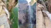 El video que revela la trampa detrás de Yuntai, la supuesta cascada más alta de China